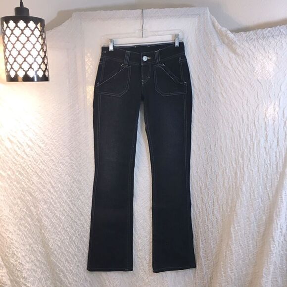 Armani Exchange  Dark Wash Jeans Size 0 - Picture 1 of 10